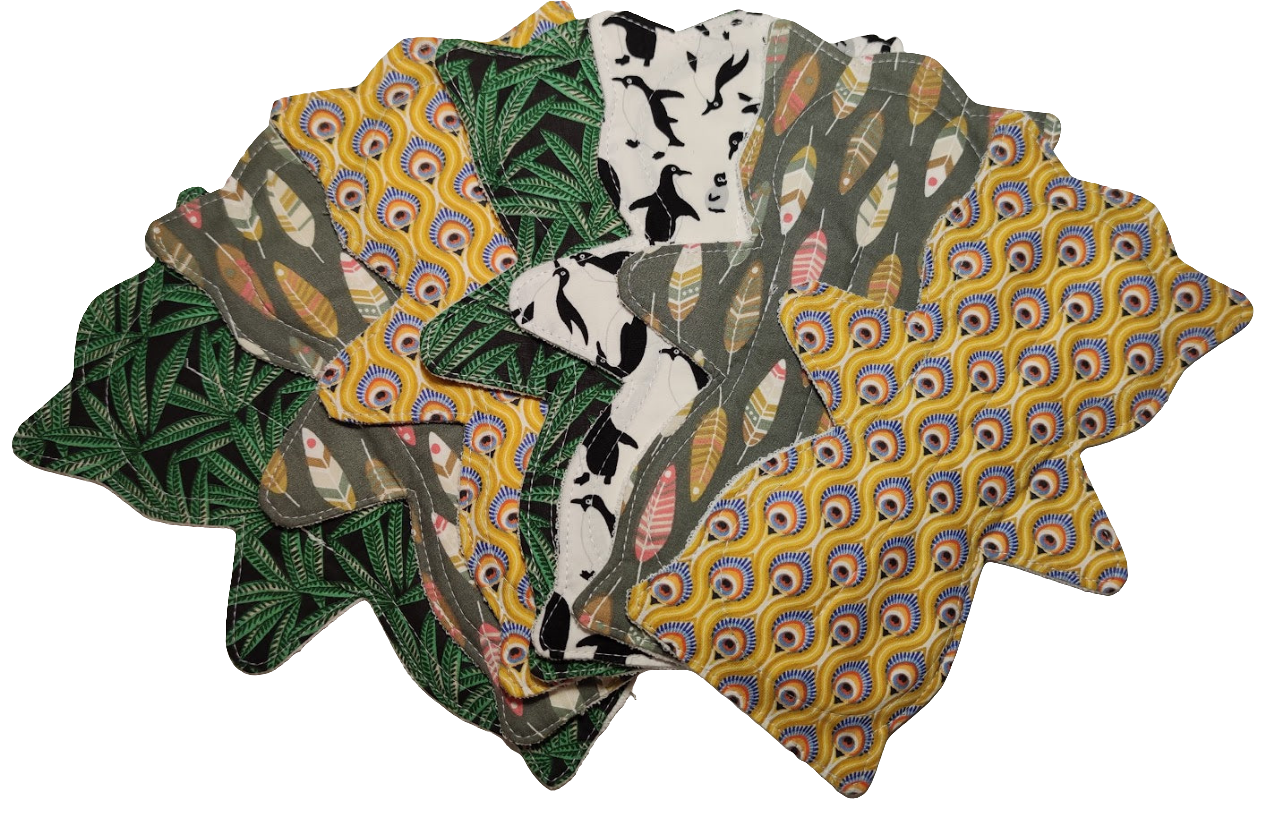 Organic Reusable Pad - Menstrual "Cat"